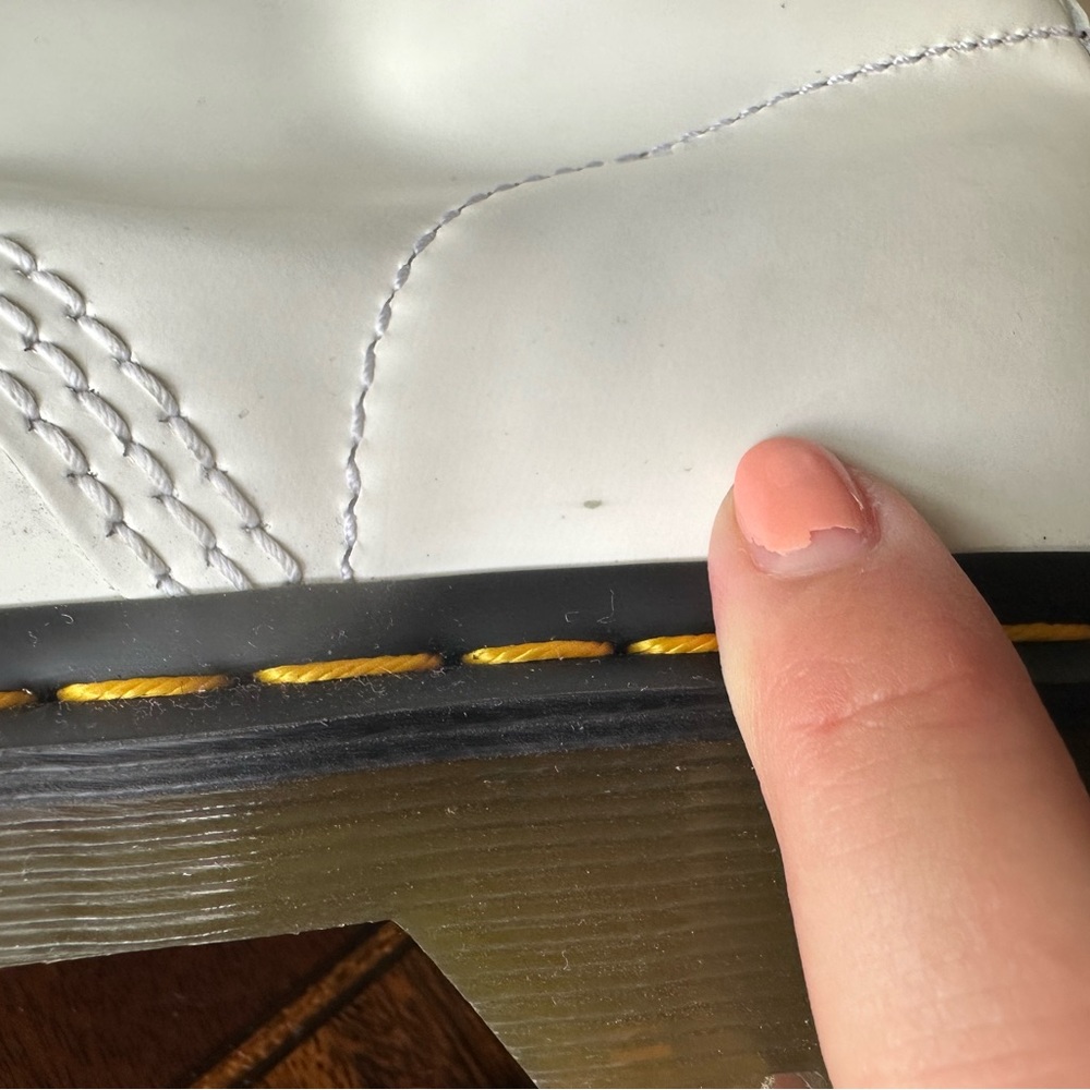White 1460 Doc Martens boots - Picture 8 of 10